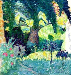 Pierre Bonnard Pink Palm at Cannet