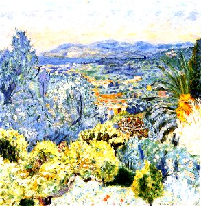 Pierre Bonnard The Riviera. Free illustration for personal and commercial use.