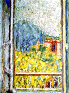 Pierre Bonnard The Small Window. Free illustration for personal and commercial use.