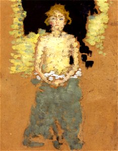 Pierre Bonnard Young Woman with Bare Torso
