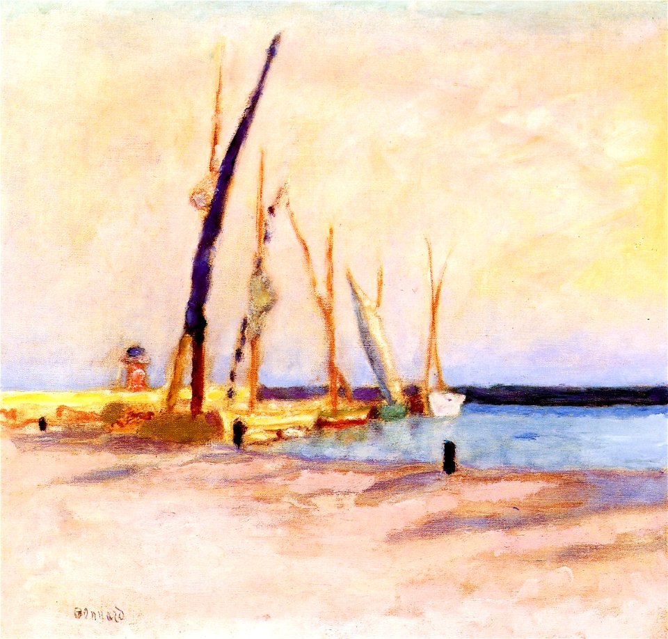 Pierre Bonnard Marine Scene, Cannes