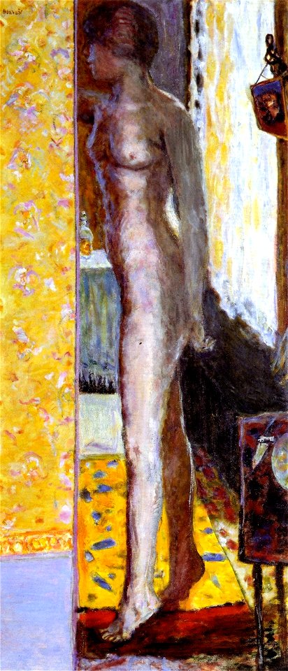 Pierre Bonnard Standing Nude