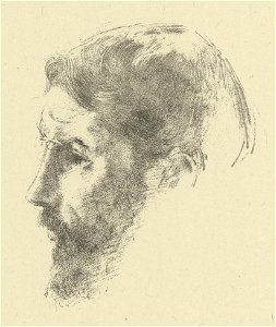 Pierre Bonnard by Odilon Redon