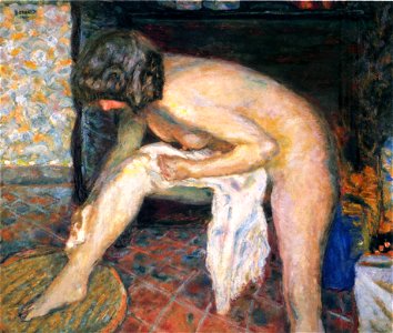 Pierre Bonnard - Femme penchée