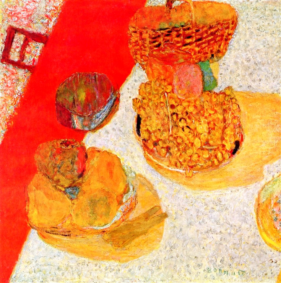 Pierre Bonnard Still LIfe with Mask