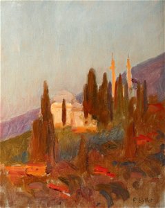 Pierre Bellet - Peisaj din Capri