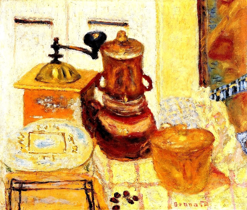 Pierre Bonnard, 1930 - Le moulin à café