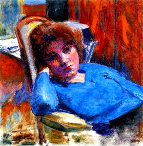 Pierre Bonnard The Blue Bodice
