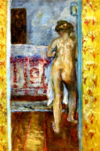 Pierre Bonnard Woman in an Alcove