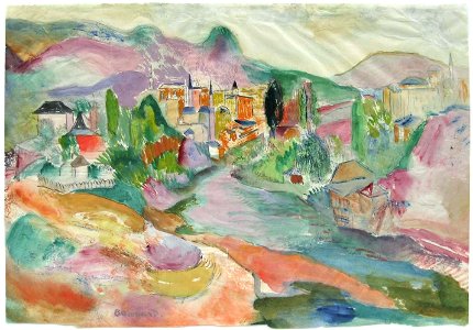 Pierre Bonnard View of Vence