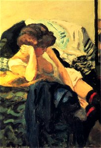 Pierre Bonnard, 1904 - La jarretière rouge
