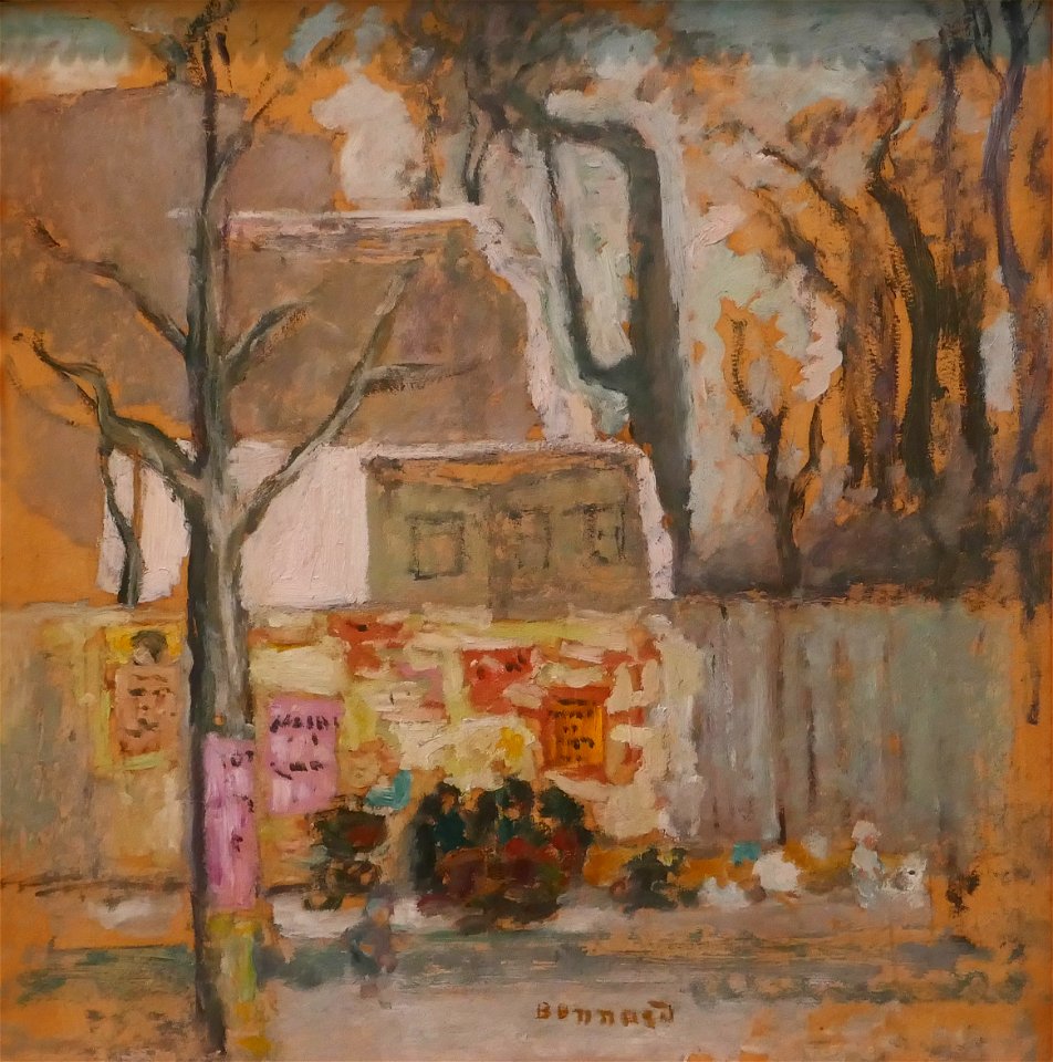 Pierre Bonnard-A Corner of Paris-Hermitage Museum