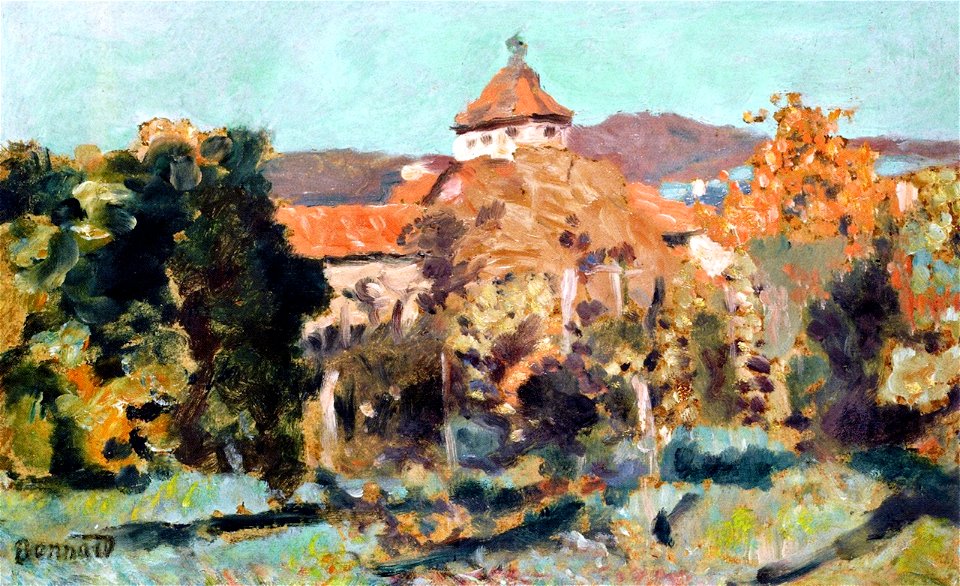 Pierre Bonnard Dauphiné Landscape