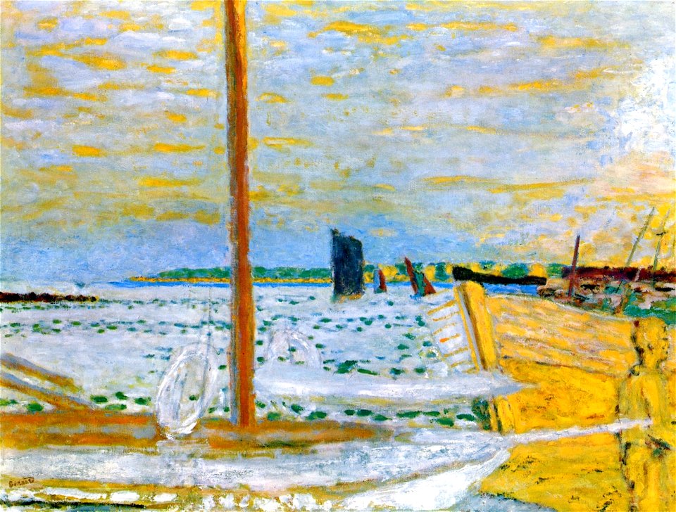 Pierre Bonnard The Yellow Boat