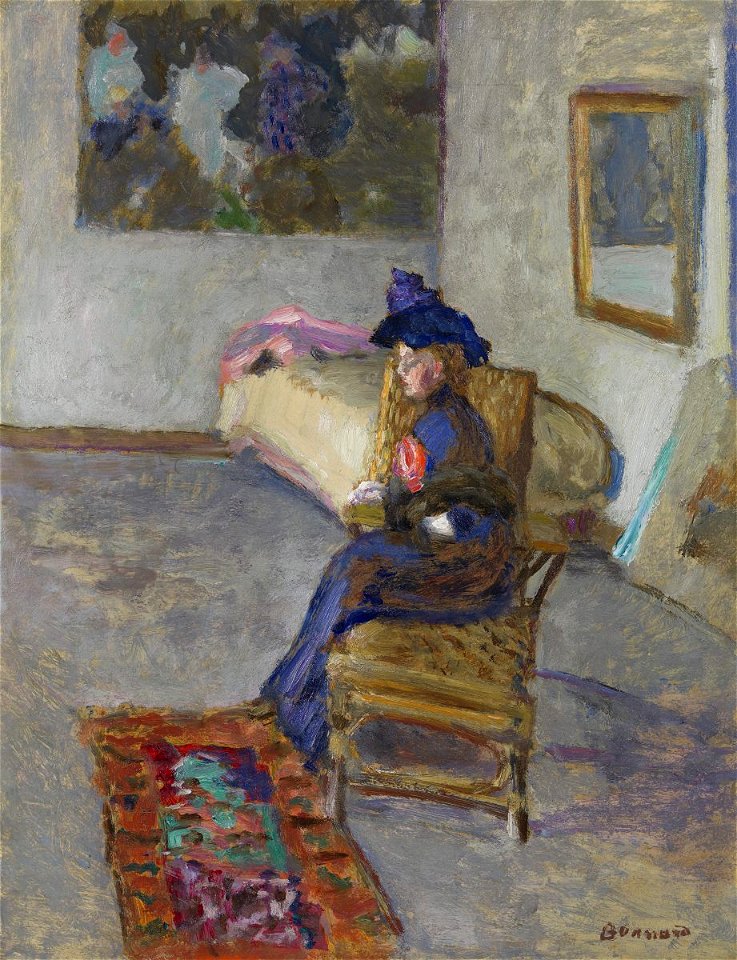 Pierre Bonnard La femme à la rose
