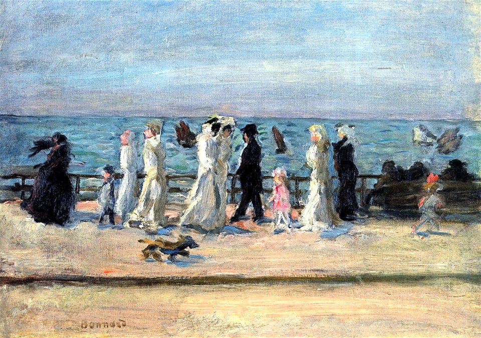 Pierre Bonnard At the Seaside