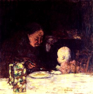 Pierre Bonnard Grandmother and Child