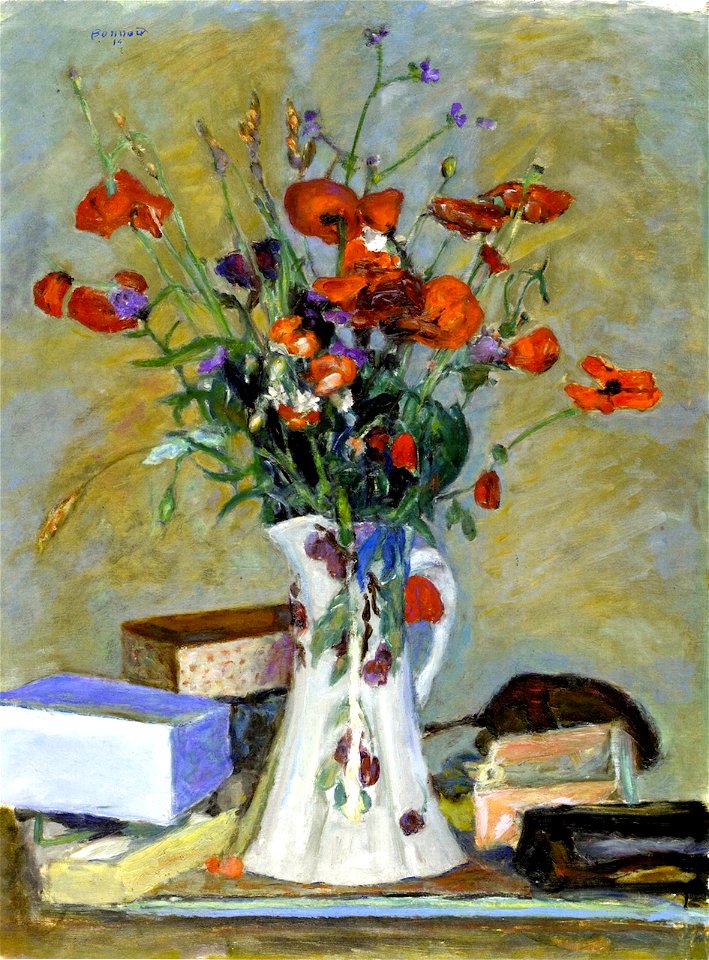 Pierre Bonnard Flowers 1914 3