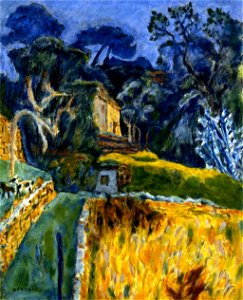 Pierre Bonnard Landscape in the South of France
