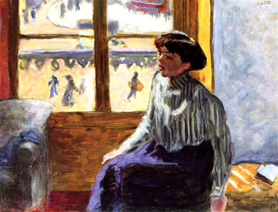 Pierre Bonnard Woman in front of the Window
