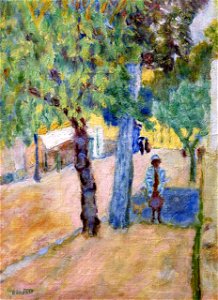 Pierre Bonnard Figure beneath a Tree
