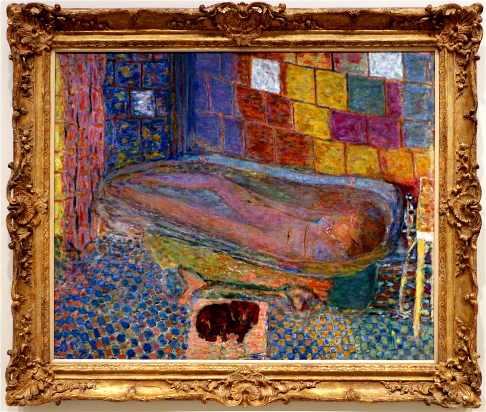 Pierre bonnard, nuovo nella vasca, 1940-46 ca