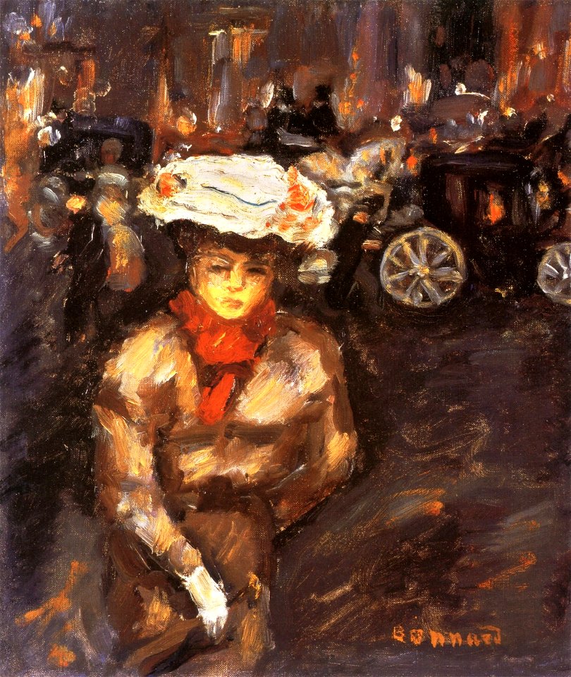 Pierre Bonnard Girl in the Street