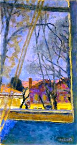 Pierre Bonnard Landscape through a Window