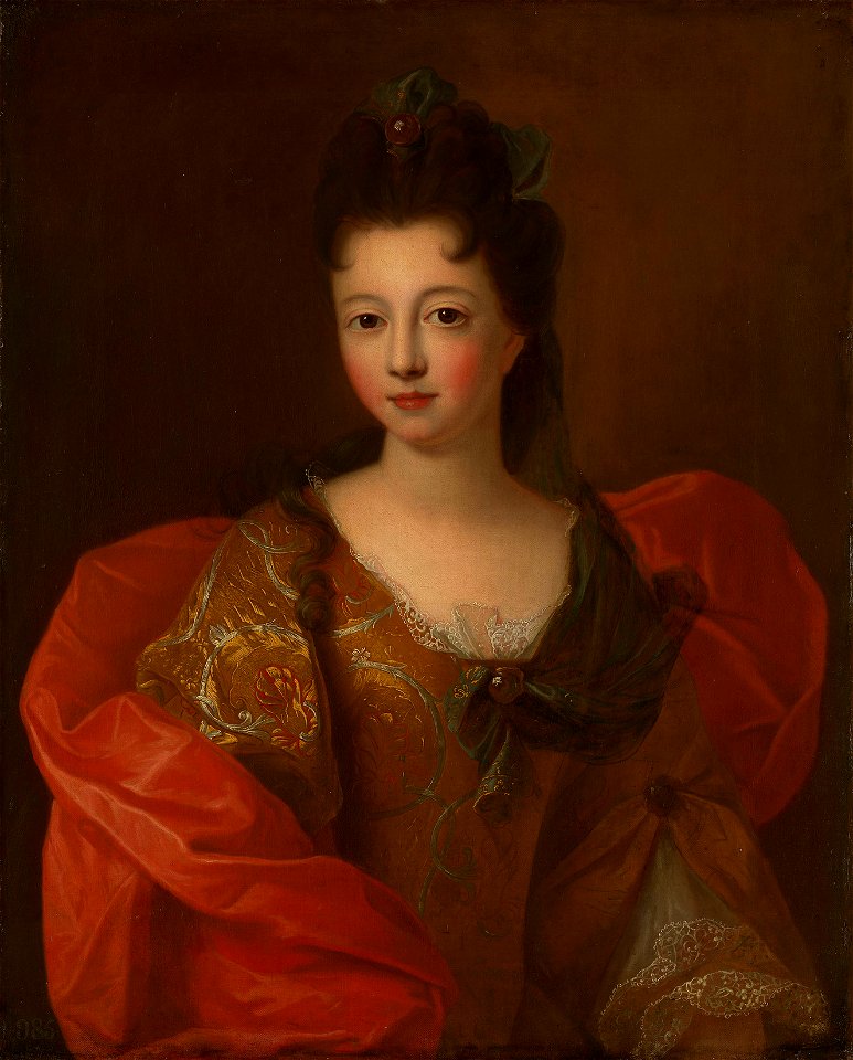 Pierre Gobert (1662-1744) - Portrait of a Young Woman - RCIN 405059 - Royal Collection