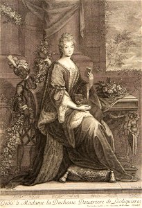 Pierre Drevet - madame de Lesdiguières