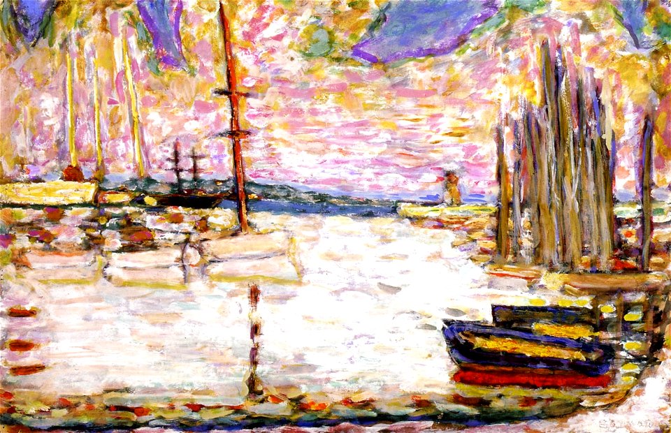 Pierre Bonnard Fishing Port