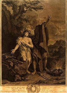 Pierre Drevet - Sacrifice d'Isaac