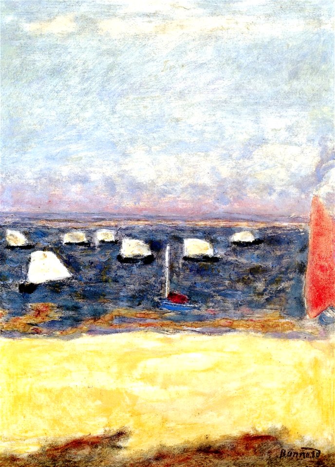 Pierre Bonnard Sailboats, Racing