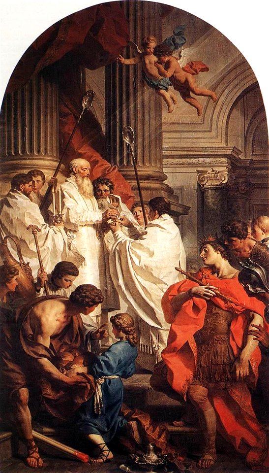 Pierre Subleyras - Mass of St Basil - WGA21955