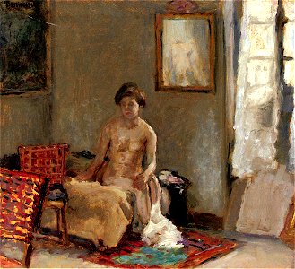 Pierre Bonnard Interior with Nude