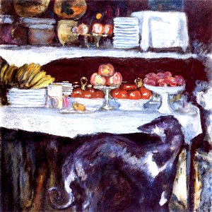 Pierre Bonnard Still Life with Greyhound