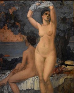 Pierre Magnan-Bernard - Deux nus devant la mer 02
