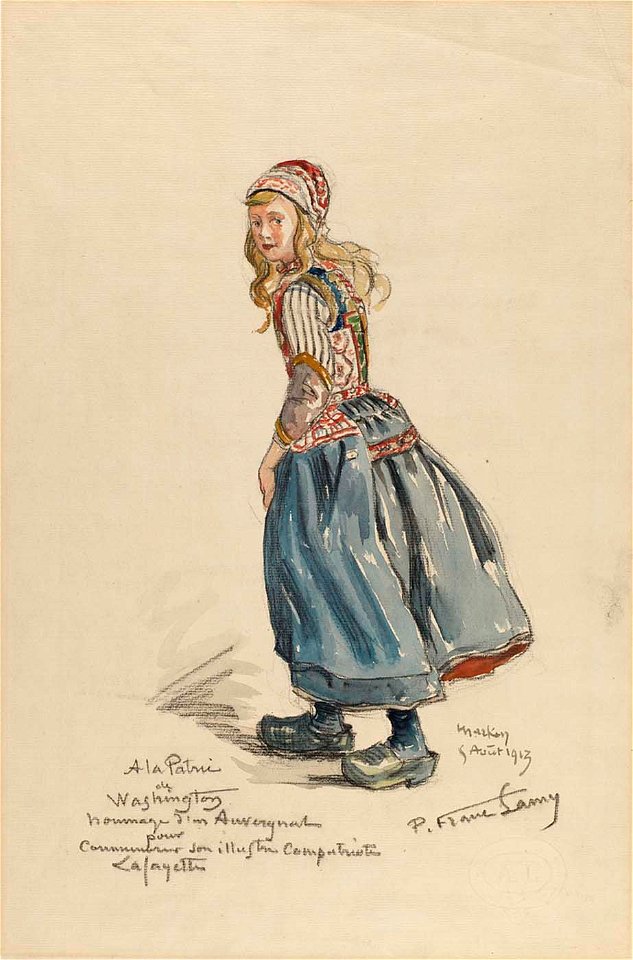 Pierre Franc Lamy - Peasant Girl - 1915.11.41 - Smithsonian American Art Museum