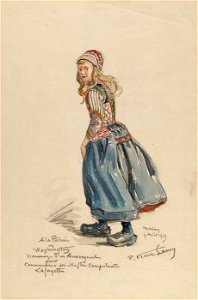 Pierre Franc Lamy - Peasant Girl - 1915.11.41 - Smithsonian American Art Museum
