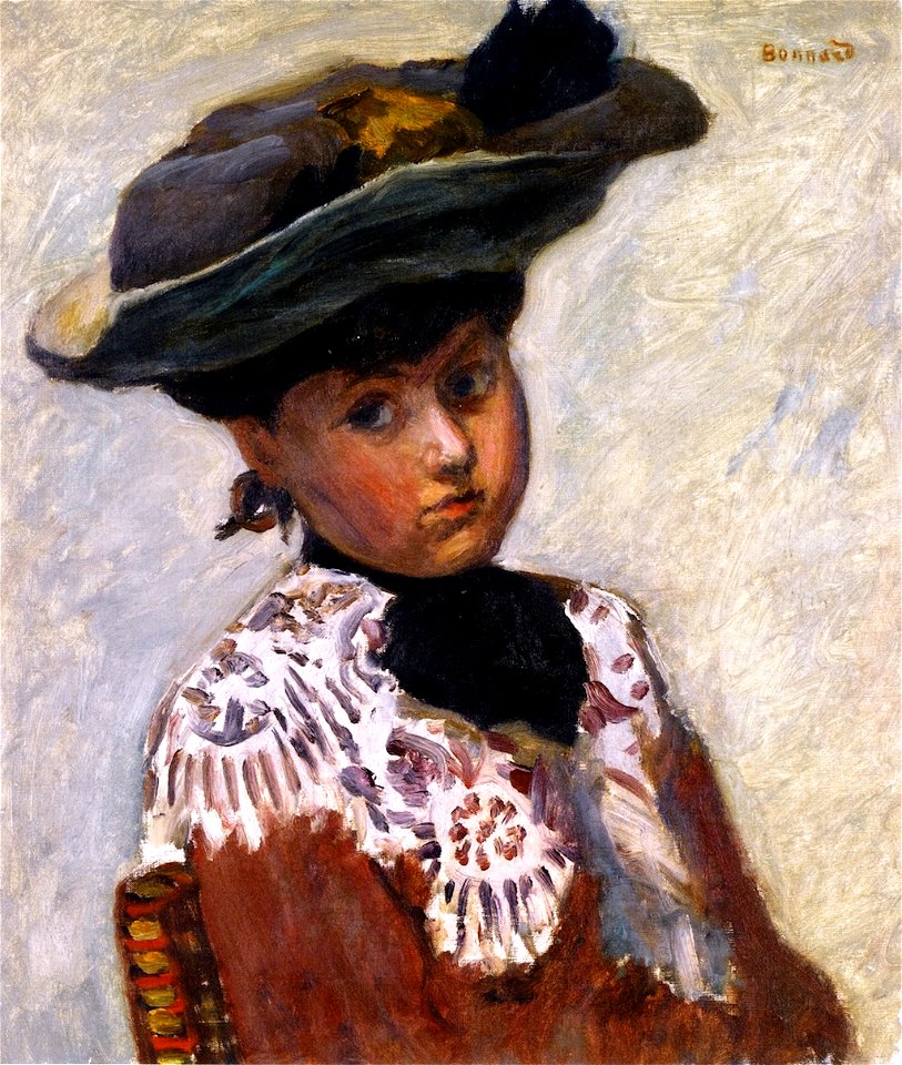Pierre Bonnard Portrait of a Young Woman 1905
