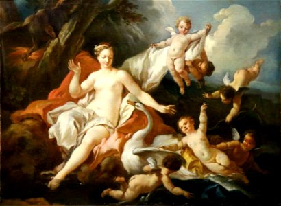 Pierre Jacques Cazes-Léda et Jupiter transformé en cygne