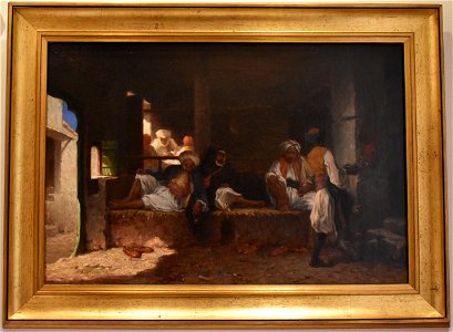 Pierre Edmond Hédouin - Café à Constantine 01