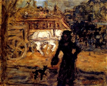 Pierre Bonnard Lady and Little Dog