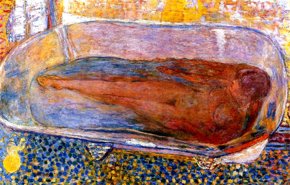 Pierre Bonnard The Large Bath, Nude