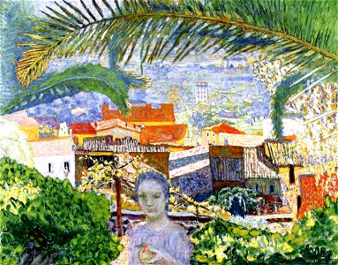 Pierre Bonnard The Palm. Free illustration for personal and commercial use.