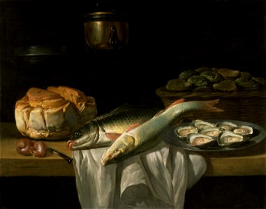 Pierre van Boucle - Still Life with Carp and Pike - BF.1989.2 - Museum of Fine Arts