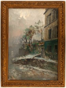 Pierre Jacques Pelletier - Rue de Montmartre sous la neige - P2852 - Musée Carnavalet