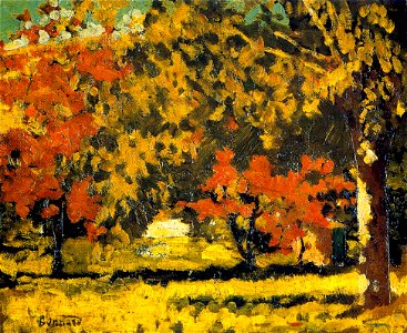 Pierre Bonnard The Grand-Lemps, Autumn