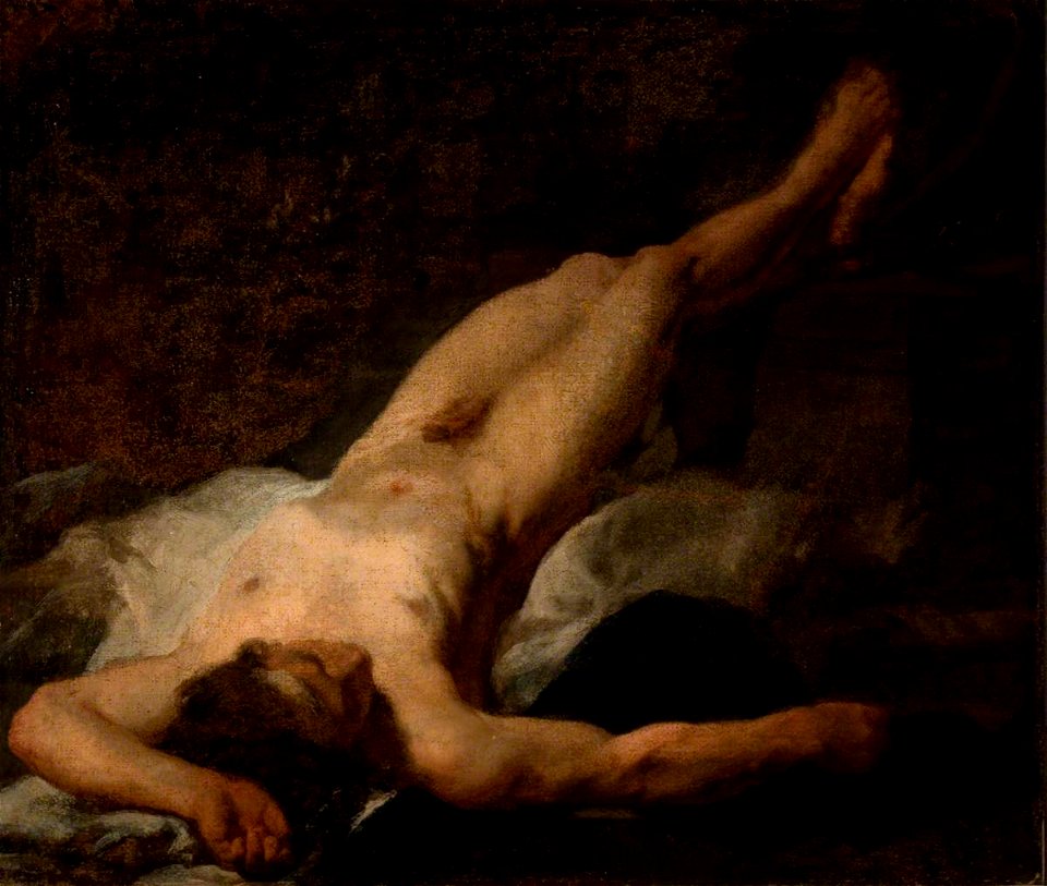 Pierre Hubert Subleyras (1699-1749) (follower of) - Hector Dragged through Troy - GR.32 - The New Art Gallery Walsall