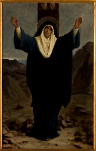 Pierre Fritel - Esquisse pour l'église de Bagnolet , Mater dolorosa - PPP4577 - Musée des Beaux-Arts de la ville de Paris
